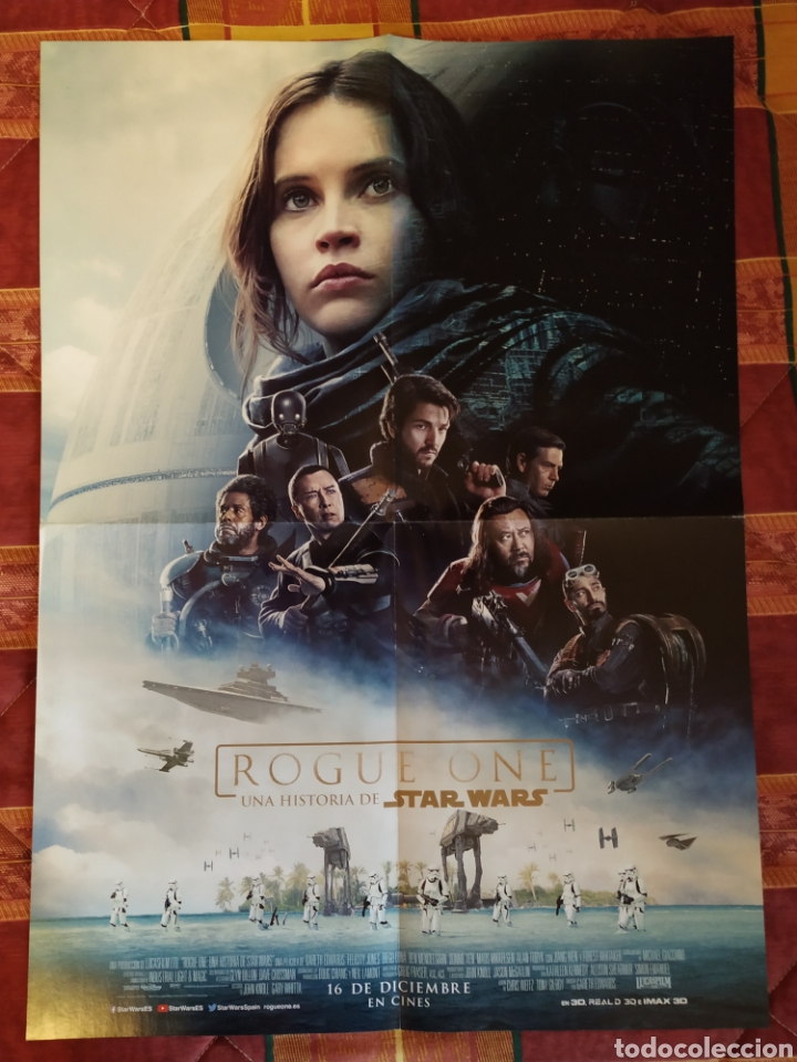 Cine: Poster Star Wars Rogue One + The Flash - Foto 1