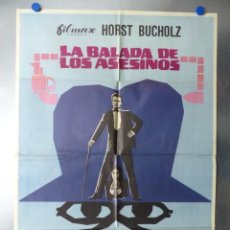 Cine: LA BALADA DE LOS ASESINOS, HORST BUCHHOLZ, SYLVA KOSCINA, AÑO 1968. Lote 192477608