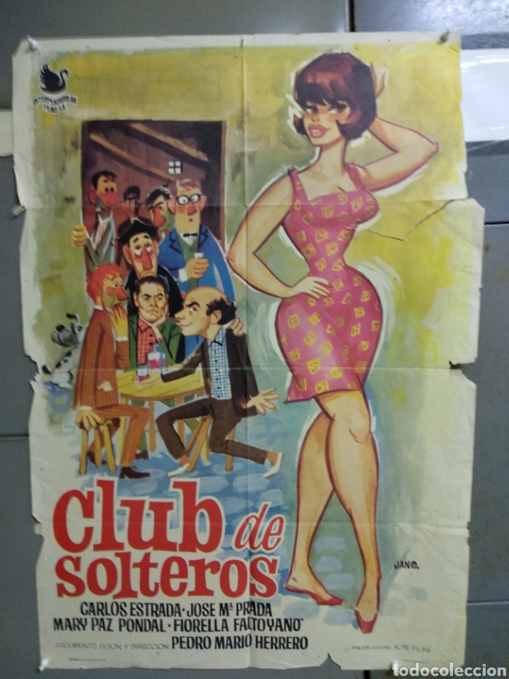 cdo 051 club de solteros mary paz pondal fiorel - Buy Posters of classic  Spanish movies on todocoleccion