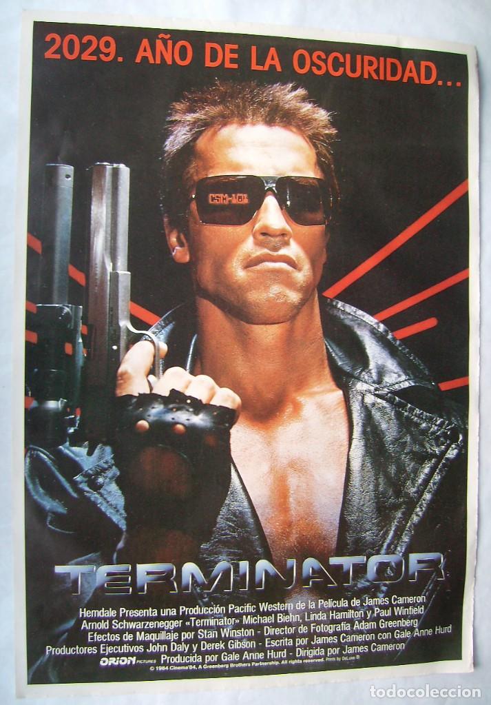 Resultado de imagen de terminator 1984 cartel
