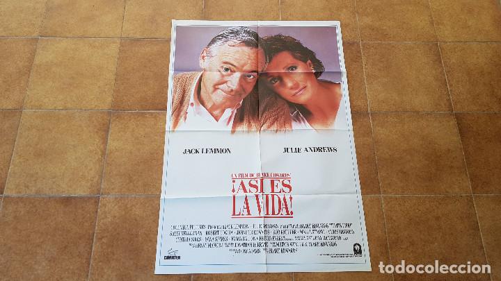 Cin&eacute;ma: POSTER CARTEL &iexcl;ASI ES LA VIDA! (100 x 70 CMS. APROX.) CON JACK LEMMON Y JULIE ANDREWS