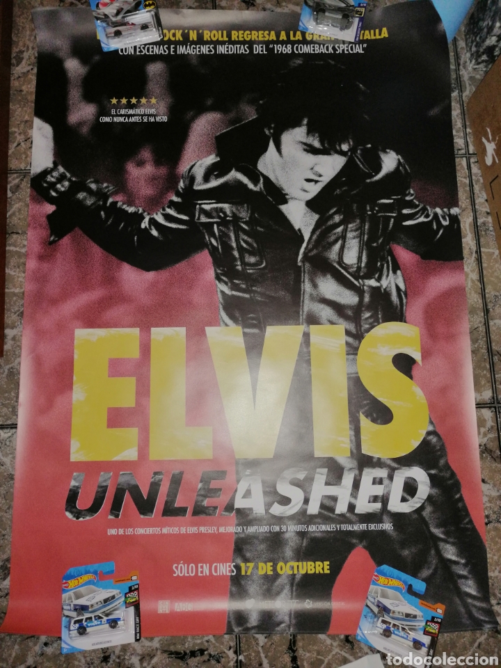 Cine: Poster Original Elvis Unleashed 100x70 - Foto 1