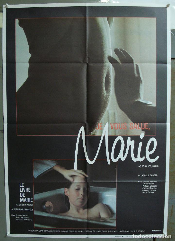 Cdo 286 Je Vous Salue Marie Jean Luc Godard Pos Buy Drama Film Posters At Todocoleccion