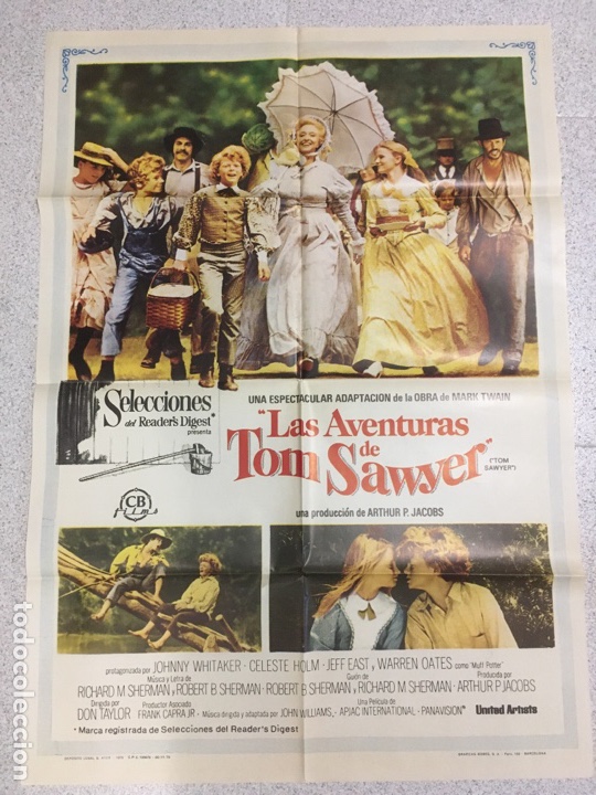 Cin&eacute;ma: Las aventuras de tom sawyer