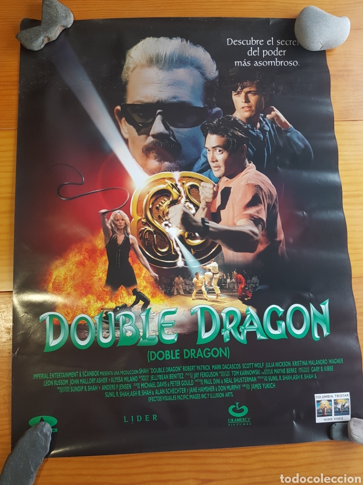 Cinema: P&Oacute;STER DOUBLE DRAGON 78'5 X 60 CM