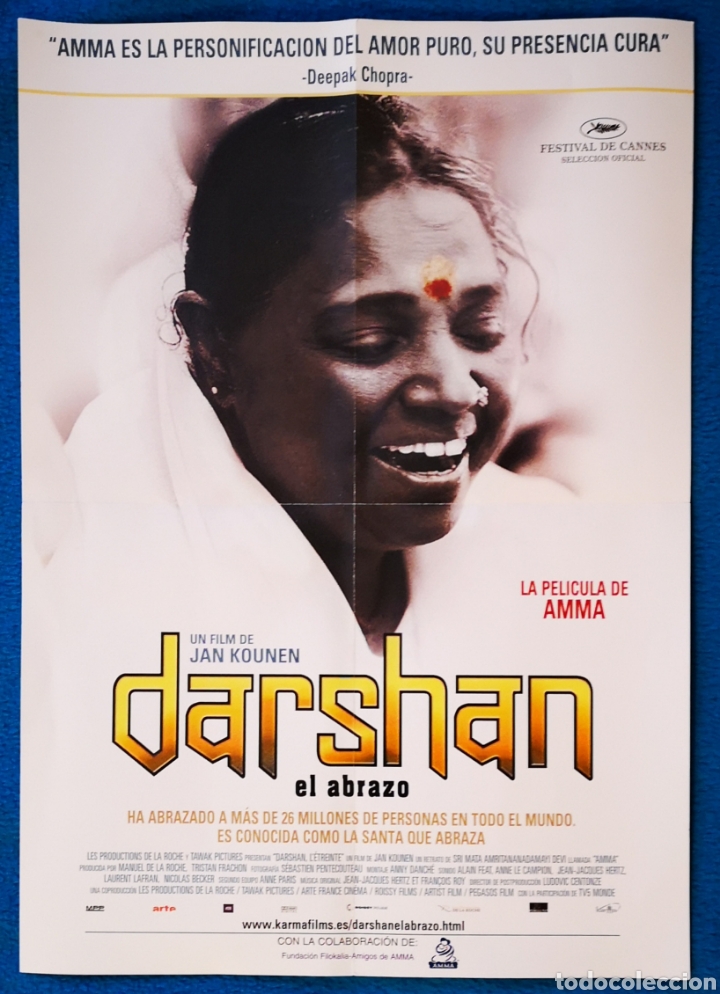 Cine: EL ABRAZO (DARSHAN) AMMA - Foto 1