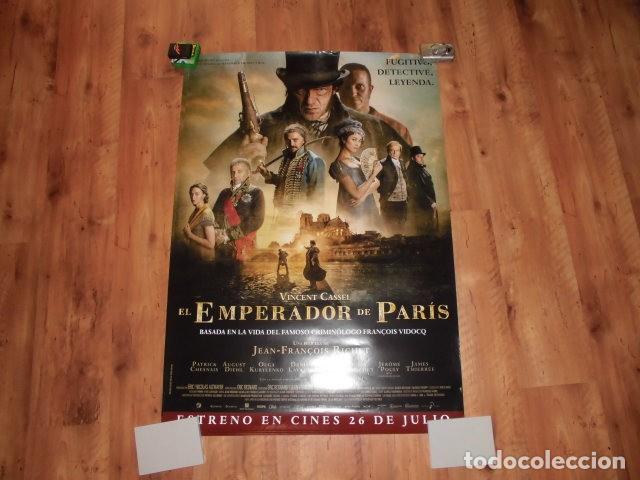 Cinema: EL EMPERADOR DE PARIS. POSTER O CARTEL ORIGINAL DE LA PELICULA.