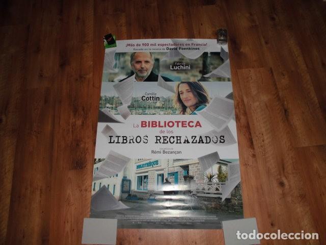Cinema: LA BIBLIOTECA DE LOS LIBROS RECHAZADOS. - POSTER O CARTEL DE CINE. ORIGINAL DE LA PELICULA.