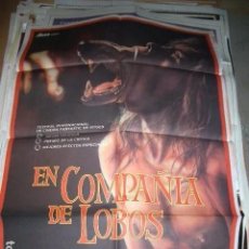 Cine: PÓSTER DE CINE ORIGINAL 70X100CM EN COMPAÑÍA DE LOBOS. Lote 383267569