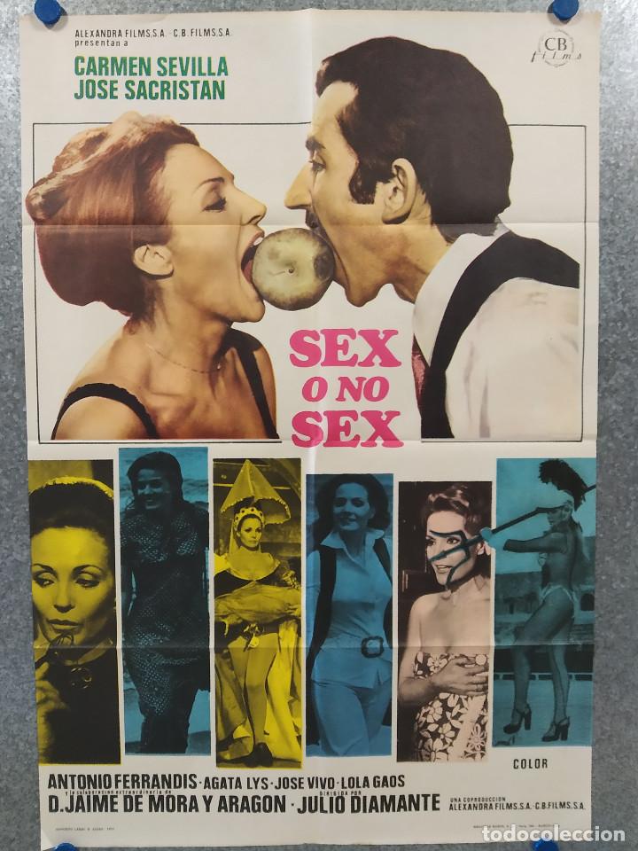 sex o no sex josé sacristán carmen sevilla añ Acquista Poster  