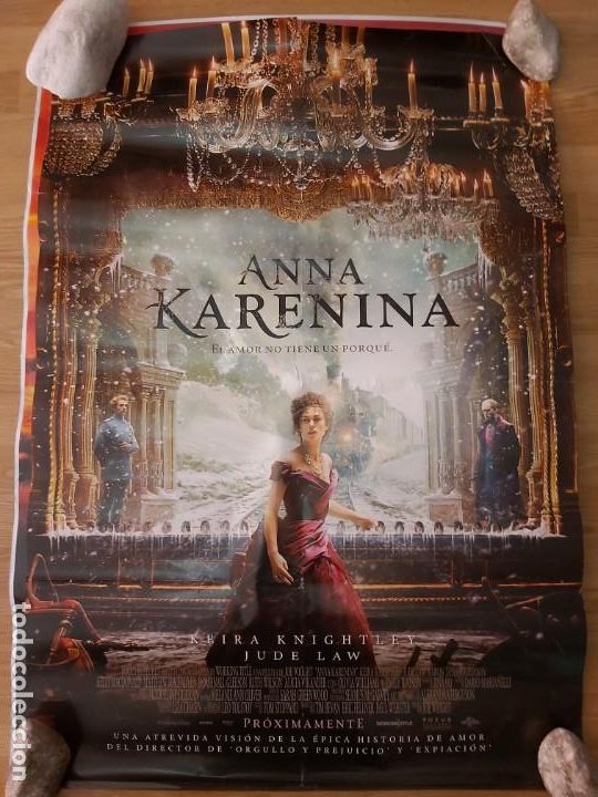 Cin&eacute;ma: Anna karenina - aprox 70x100 Cartel ORIGINAL cine (L74)