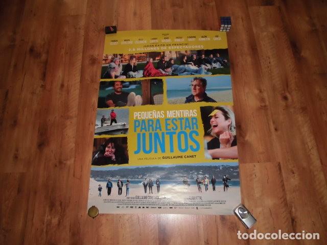 Cinema: PEQUE&Ntilde;AS MENTIRAS PARA ESTAR JUNTOS. POSTER O CARTEL ORIGINAL DE LA PELICULA.