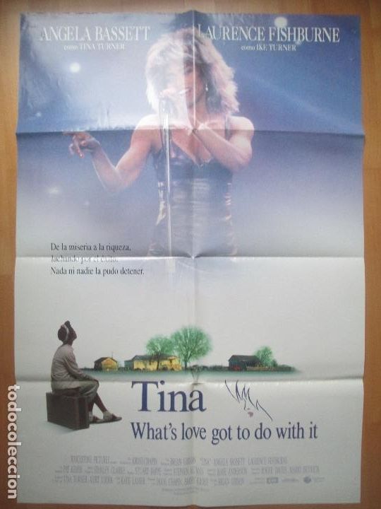 Cinema: CARTEL CINE TINA WHAT&acute;S LOVE GOT TO DO WITH IT  BRIAN GIBSON C1784