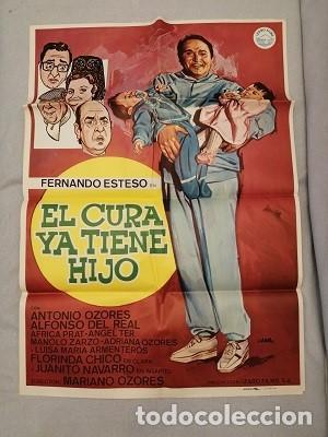 El Cura Ya Tiene Hijo Cartel Original Mariano Comprar Carteles Y Posters De Pel Culas De