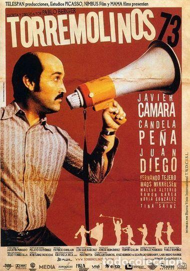 Cine: CARTEL DE CINE ORIGINAL TORREMOLINOS // TAMA&Ntilde;O 70X100 // JAVIER C&Aacute;MARA CANDELA PE&Ntilde;A