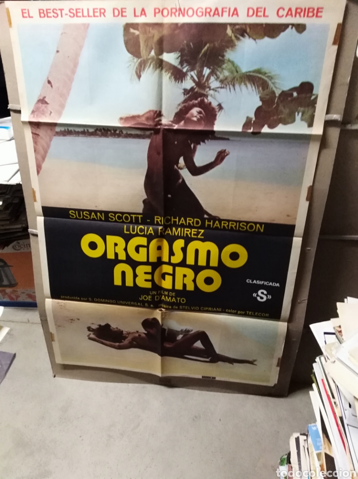 Orgasmo Negro Joe Damato Poster O