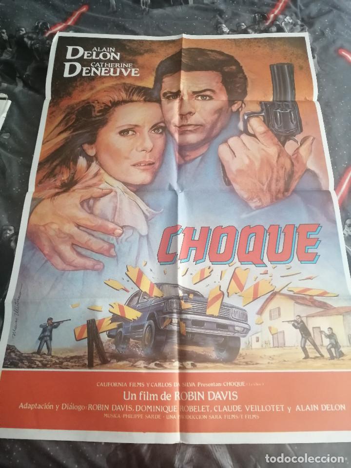 Cin&eacute;ma: CHOQUE. POSTER CARTEL. BUEN ESTADO. 70 X 100. DOBLADO