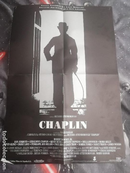Cine: CHAPLIN. EXTRAIDO DE REVISTA. DOBLADO. BUEN ESTADO. - Foto 1