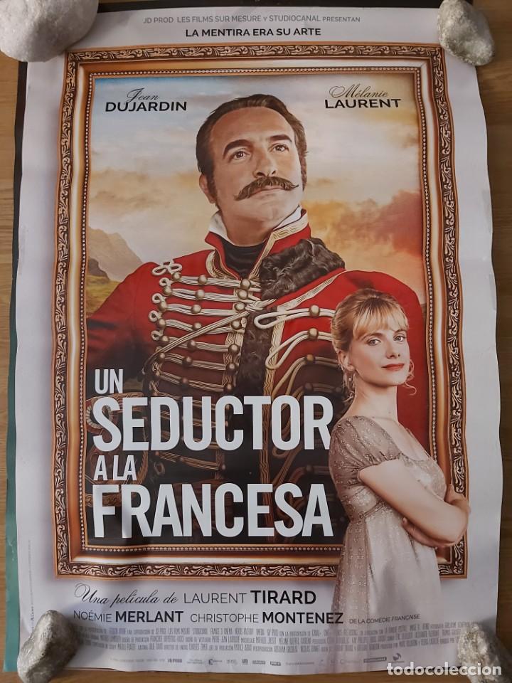 Cine: Un seductor a la francesa - aprox 70x100 Cartel ORIGINAL cine (L75)