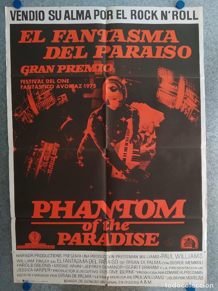 El Fantasma Del Paraíso Brian De Palma Paul Vendido En Subasta 201243030 9420