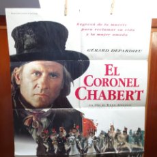 Cine: EL CORONEL CHABERT PÓSTER ORIGINAL 98X68CM (1994) GÉRARD DEPARDIEU, FANNY ARDANT, FABRICE LUCHINI. Lote 201756231