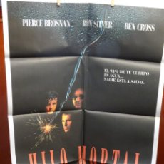Cine: HILO MORTAL PÓSTER ORIGINAL 98X68CM (1992) PIERCE BROSNAN. Lote 201761787