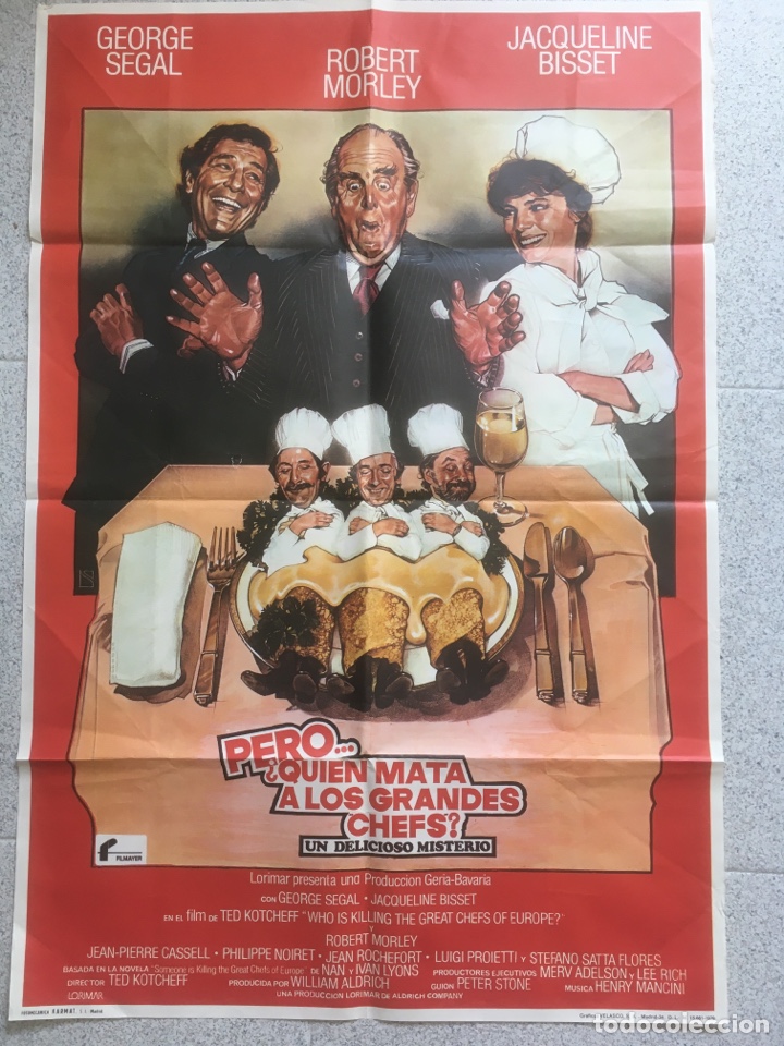 Cine: Pero... quien mato a los grandes chefs? ( Jacqueline bisset )