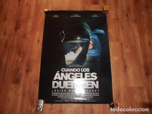 Kino: CUANDO LOS ANGELES DUERMEN. POSTER O CARTEL ORIGINAL PELICULA.