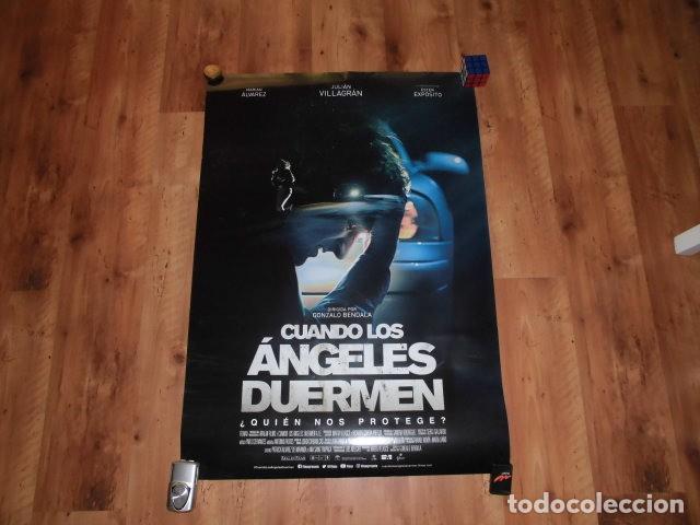 Cine: CUANDO LOS ANGELES DUERMEN. POSTER O CARTEL ORIGINAL PELICULA.