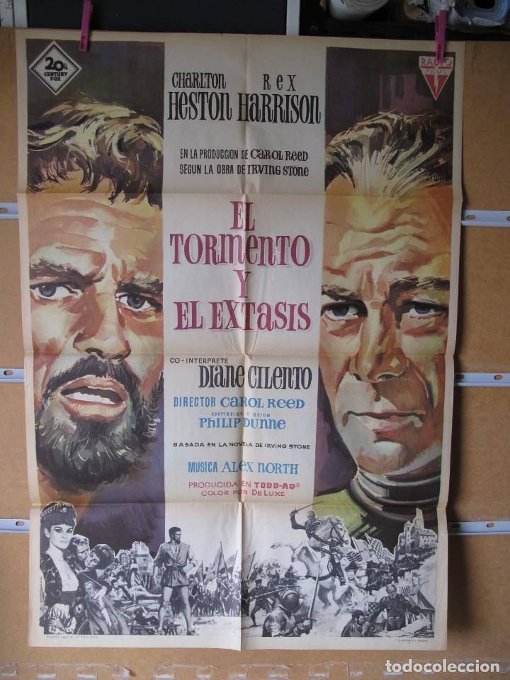 Cine: L1962 EL TORMENTO Y EL EXTASIS - Foto 1