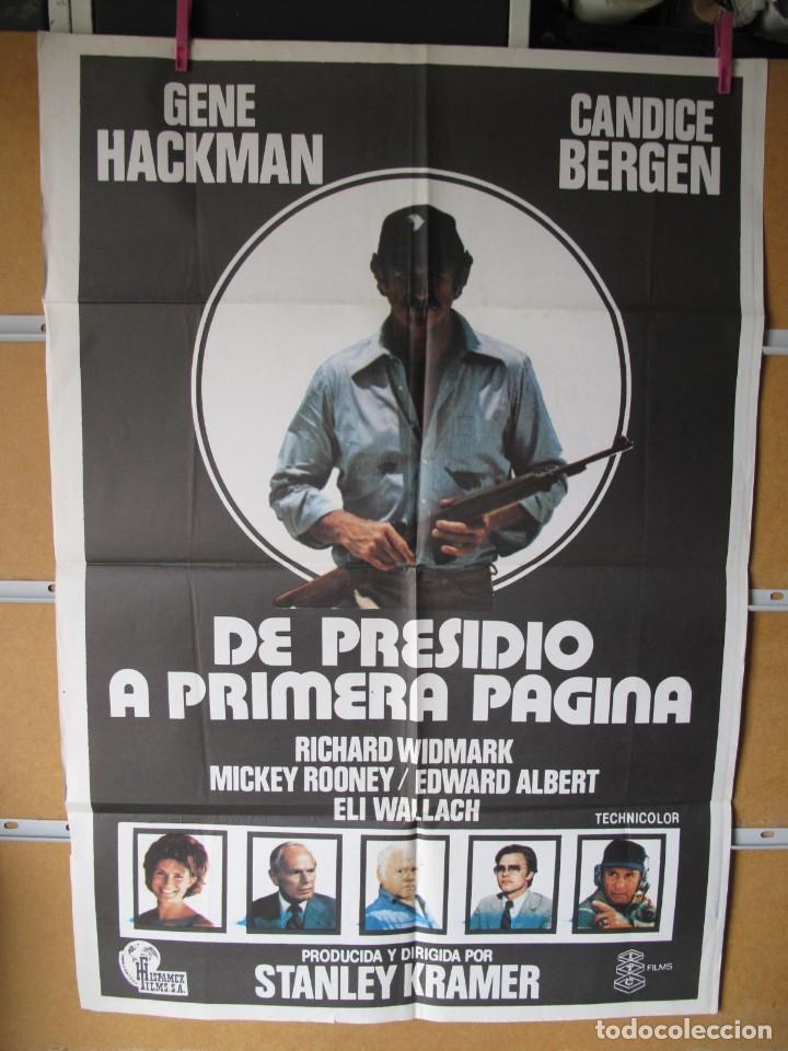 Cine: L1969 DE PRESIDIO A PRIMERA PAGINA