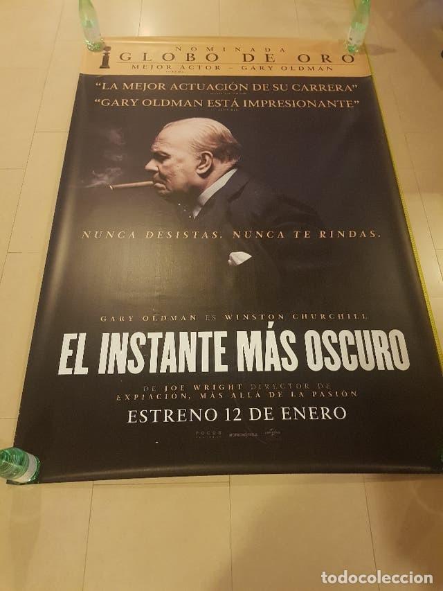 Cine: Poster lona El instante m&aacute;s oscuro - Cine original