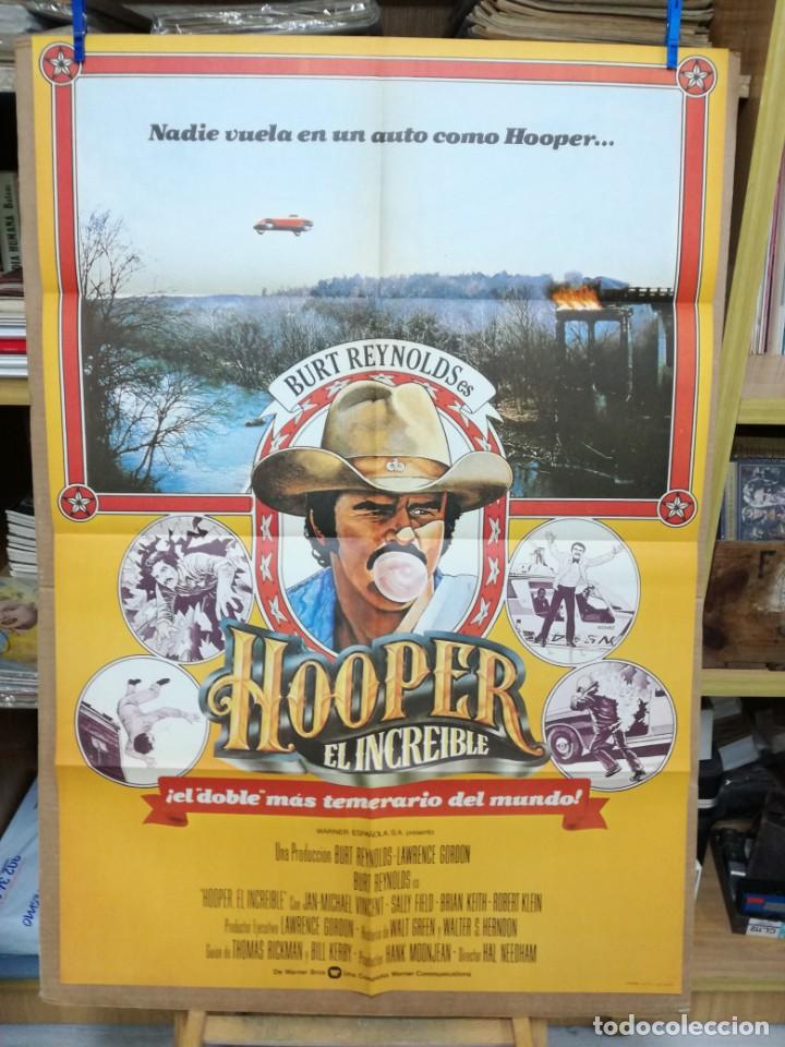 Cinema: HOOPER, EL INCREIBLE (EL DOBLE MAS TEMERARIO DEL MUNDO). HAL NEEDHAM, BURT REYNOLDS