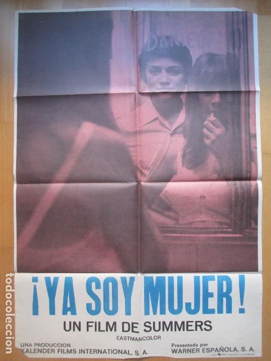 Cine: CARTEL CINE, &iexcl;YA SOY MUJER!, SUMMERS, 1975, C515