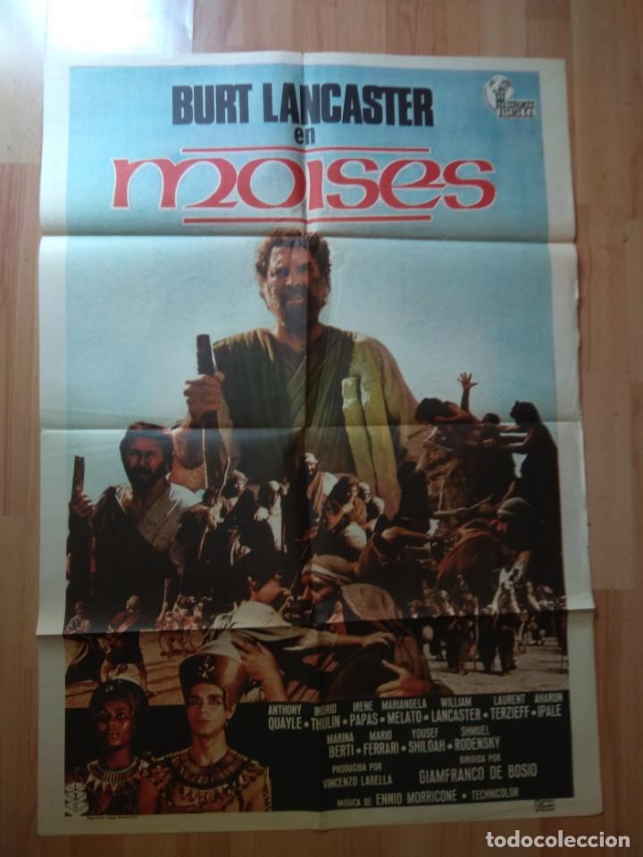 Cine: POS-1-POSTER DE LA PELICULA-- MOISES - Foto 1