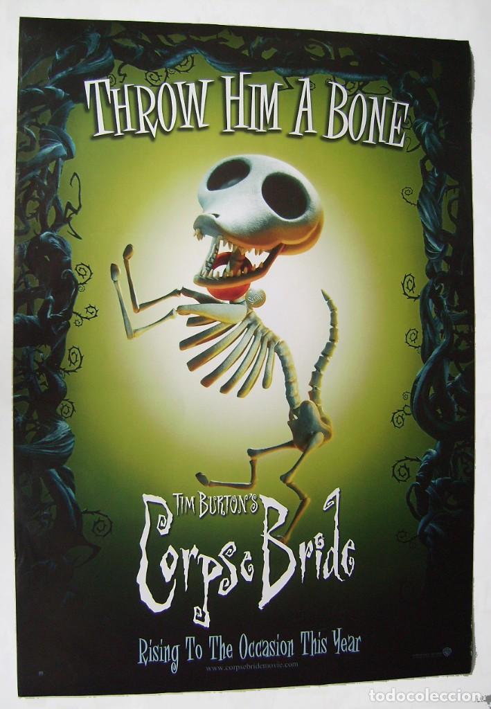 Cine: CORPSE BRIDE (LA NOVIA CAD&Aacute;VER). POSTER 68 X 98 cms. 2005.
