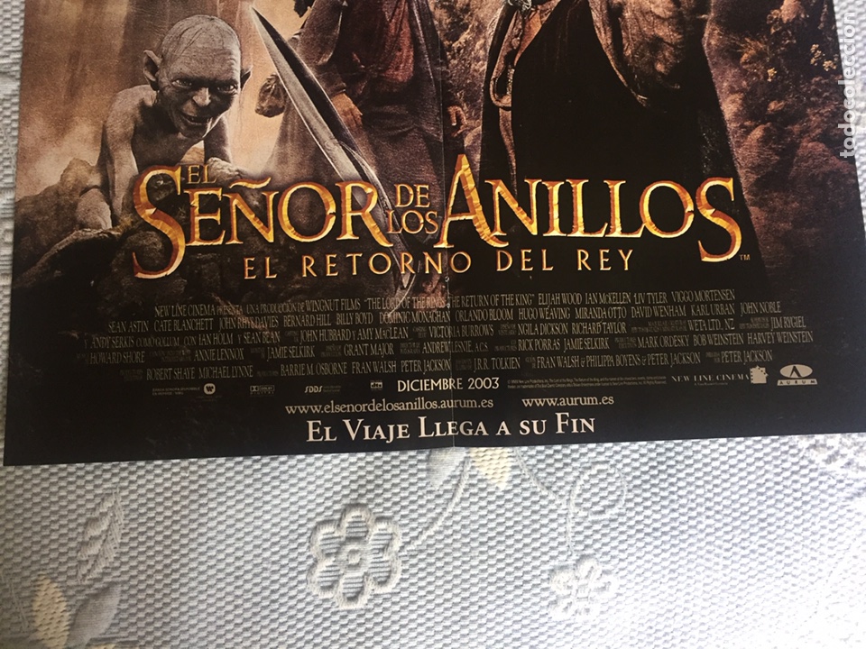 Cine: Doble p&oacute;ster / El se&ntilde;or de los anillos - Foto 3