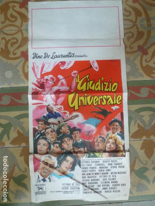 Cine: juicio universal il giudizio universale poster cartel italiano original antiguo