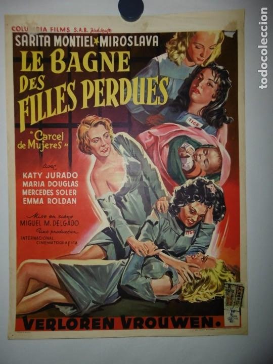 Le Bagne Des Filles Perdues 1957 47 X 35 Comprar Carteles Y Posters De Películas De Drama 