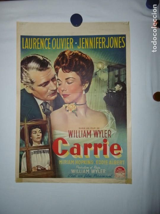 Cine: CARRIE - 1952 - 46 x 35
