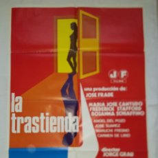 Cine: PÓSTER ORIGINAL LA TRASTIENDA (1976) MARÍA JOSÉ CANTUDO. Lote 208276237