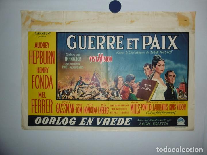 Cine: GUERRE ET PAIX - 1956 - 56 x 37