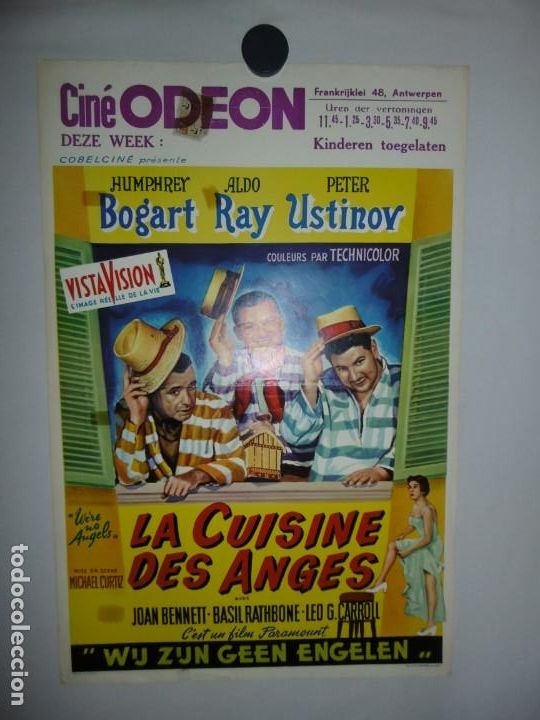 Cine: LA CUISINE DES ANGES - 1950 - 56 x 36