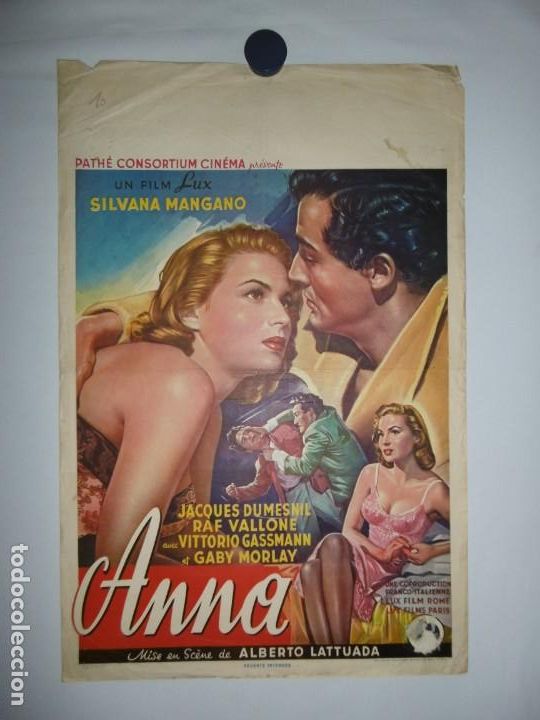 Cine: ANNA - 1957 - 55 x 36 - Foto 1