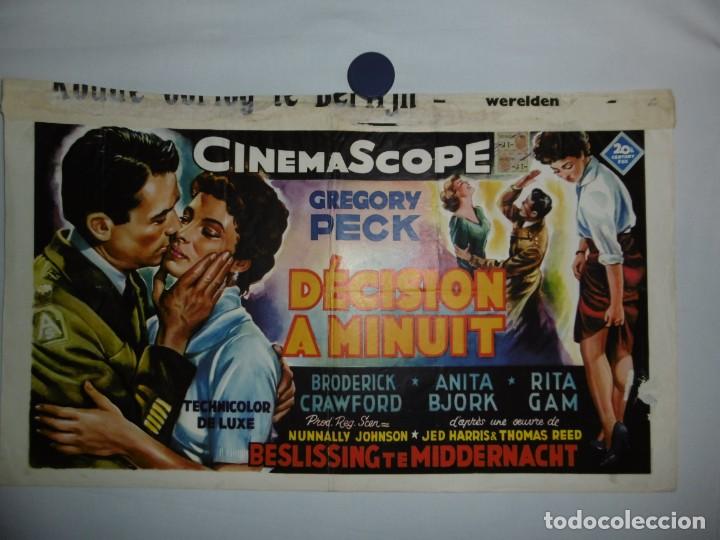 Cine: DECISION A MINUIT - 1954 - 56 x 36