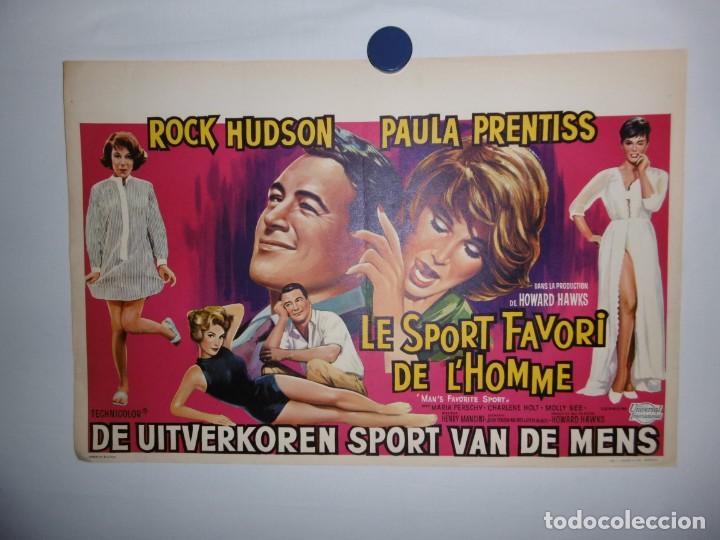 Cine: LE SPORT FAVORI DE L'HOMME - 1964 - 56 x 36