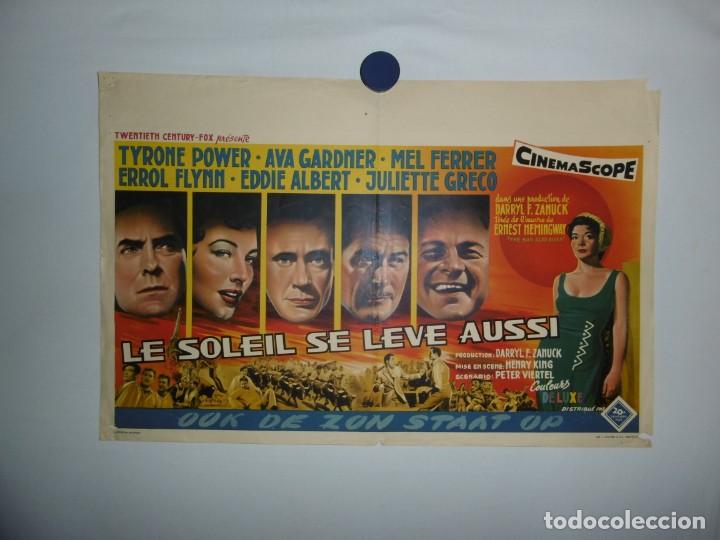 Cin&eacute;ma: LE SOLEIL SE LEVE AUSSI - 1957 - 56 x 36
