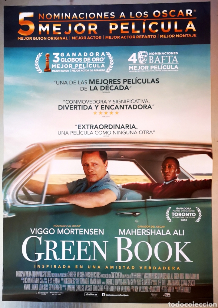 Cinema: GREEN BOOK - 2018 - 70 X 100 - (1)