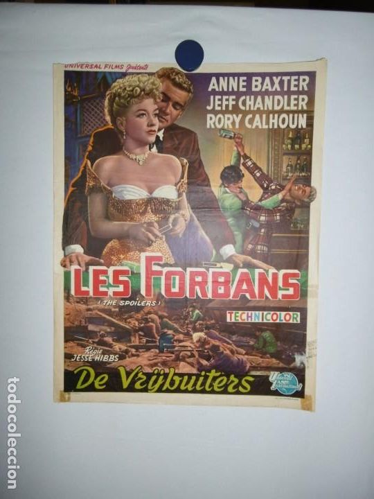 Cine: LES FORBANS - 1955 - 47 x 36 - Foto 1