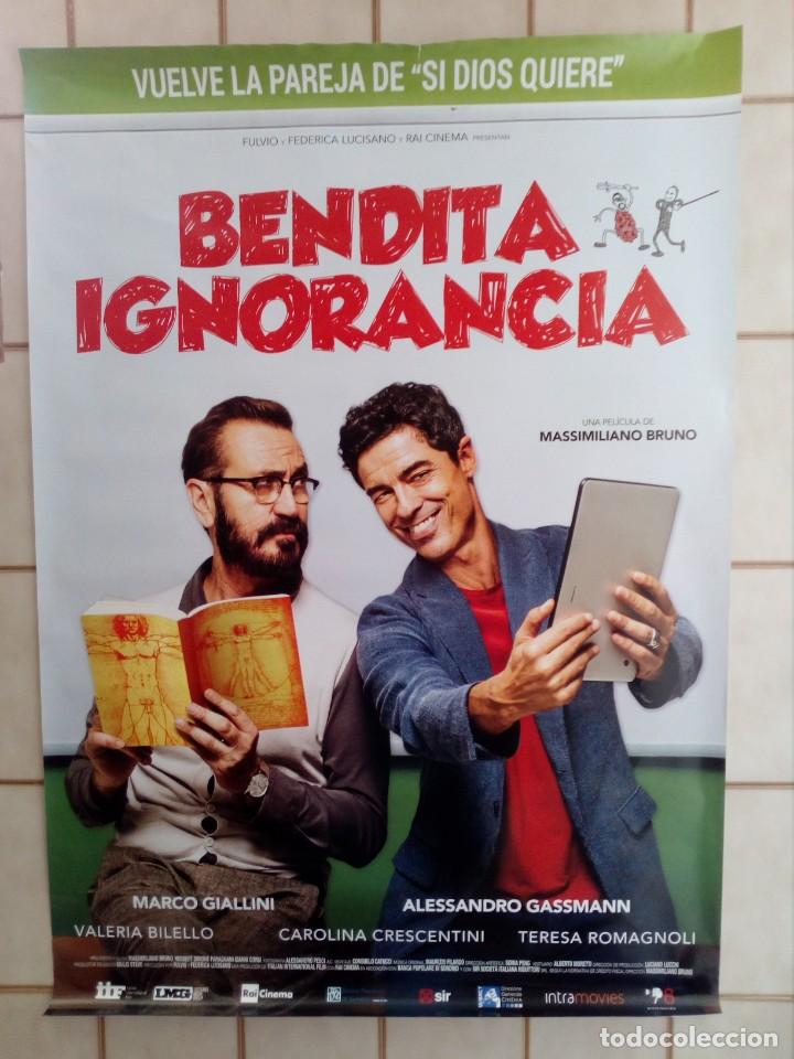 Cin&eacute;ma: Cartel Cine Bendita Ignorancia - 98x68